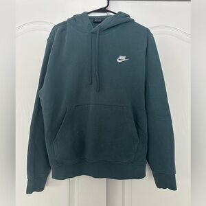 nike (sportswear fleece pullover) hoodie teal